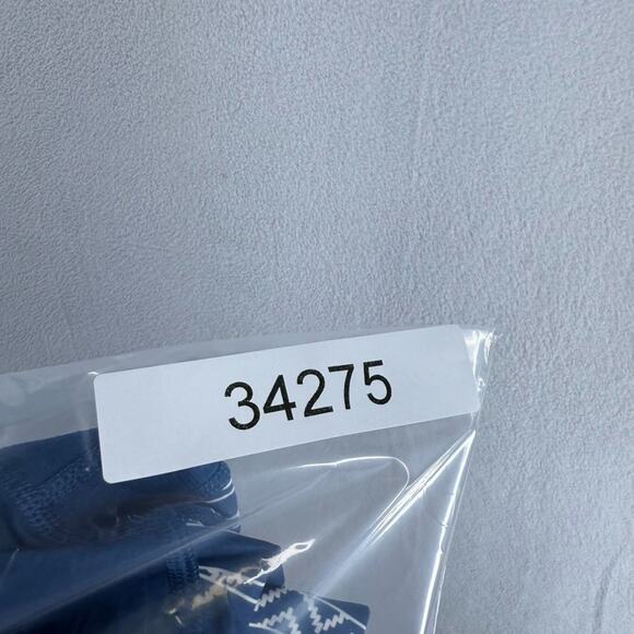 Jordan Compression Tights Men's large Blue Training Workout Training 3/4 Length - Picture 7 of 7